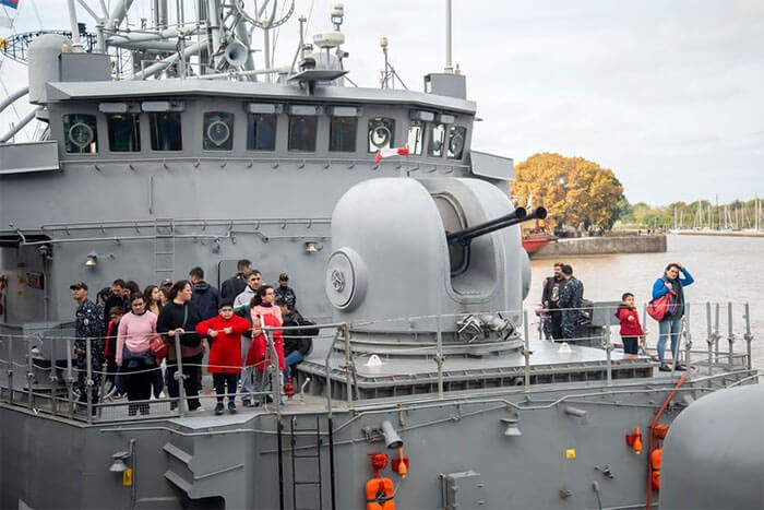 visita barcos armada apostadero naval